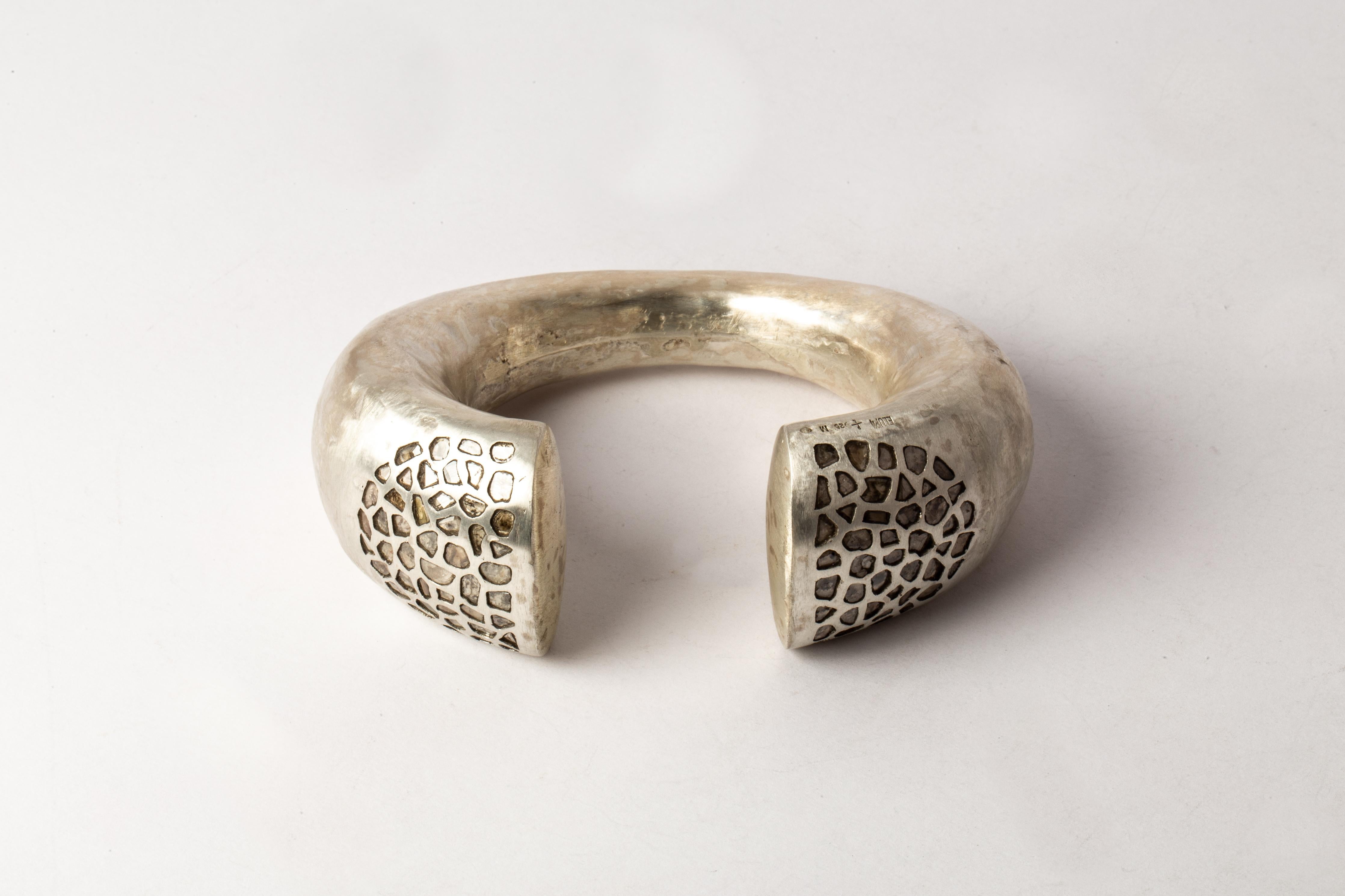 Giant Druid Bracelet (Arc Set, Mega Pavé, MA+DIA) In New Condition For Sale In Hong Kong, Hong Kong Island