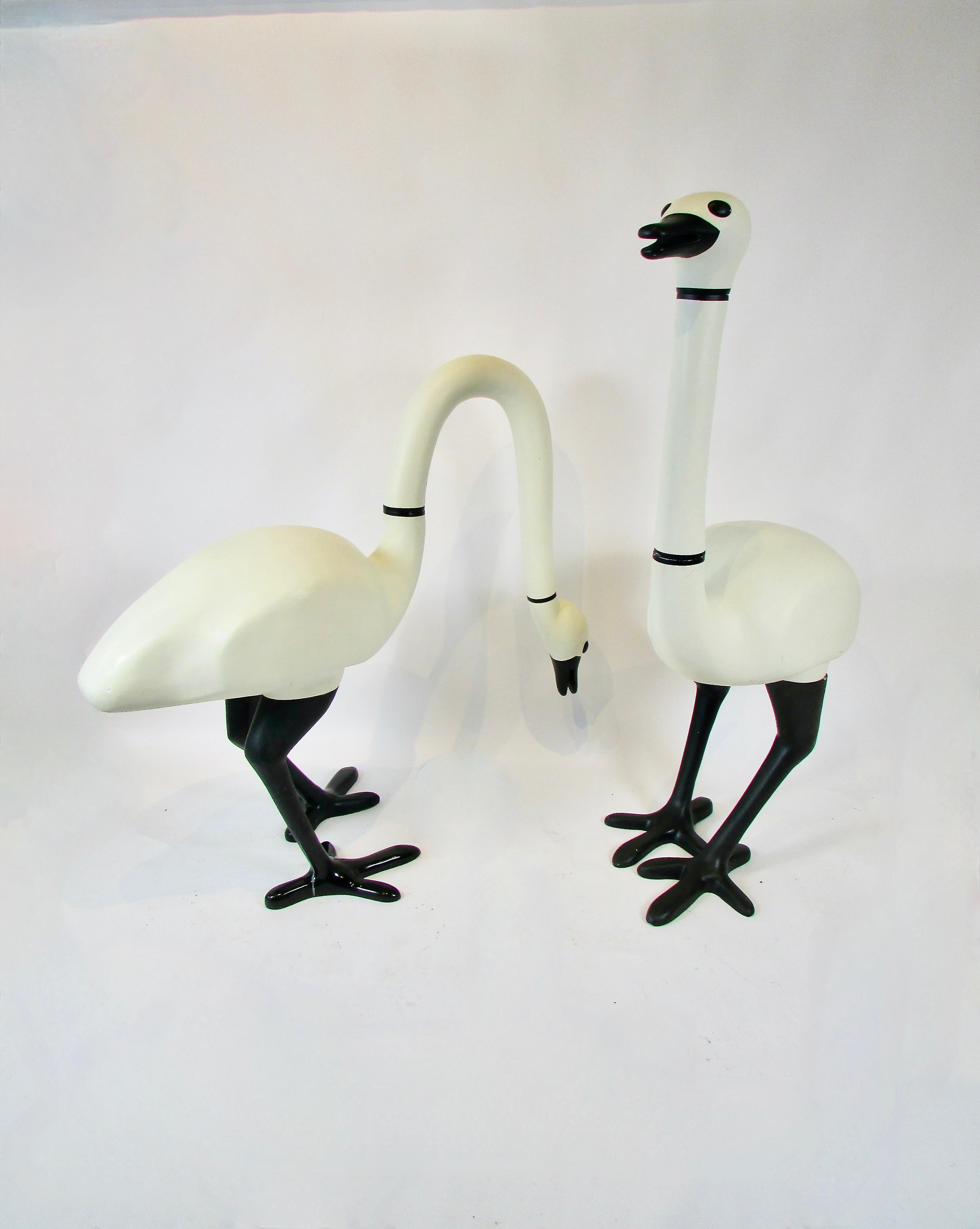 Riesige kanadische Gänse aus Fiberglas - ehemalige Schaufensterpuppen - Skulpturen im Angebot 4