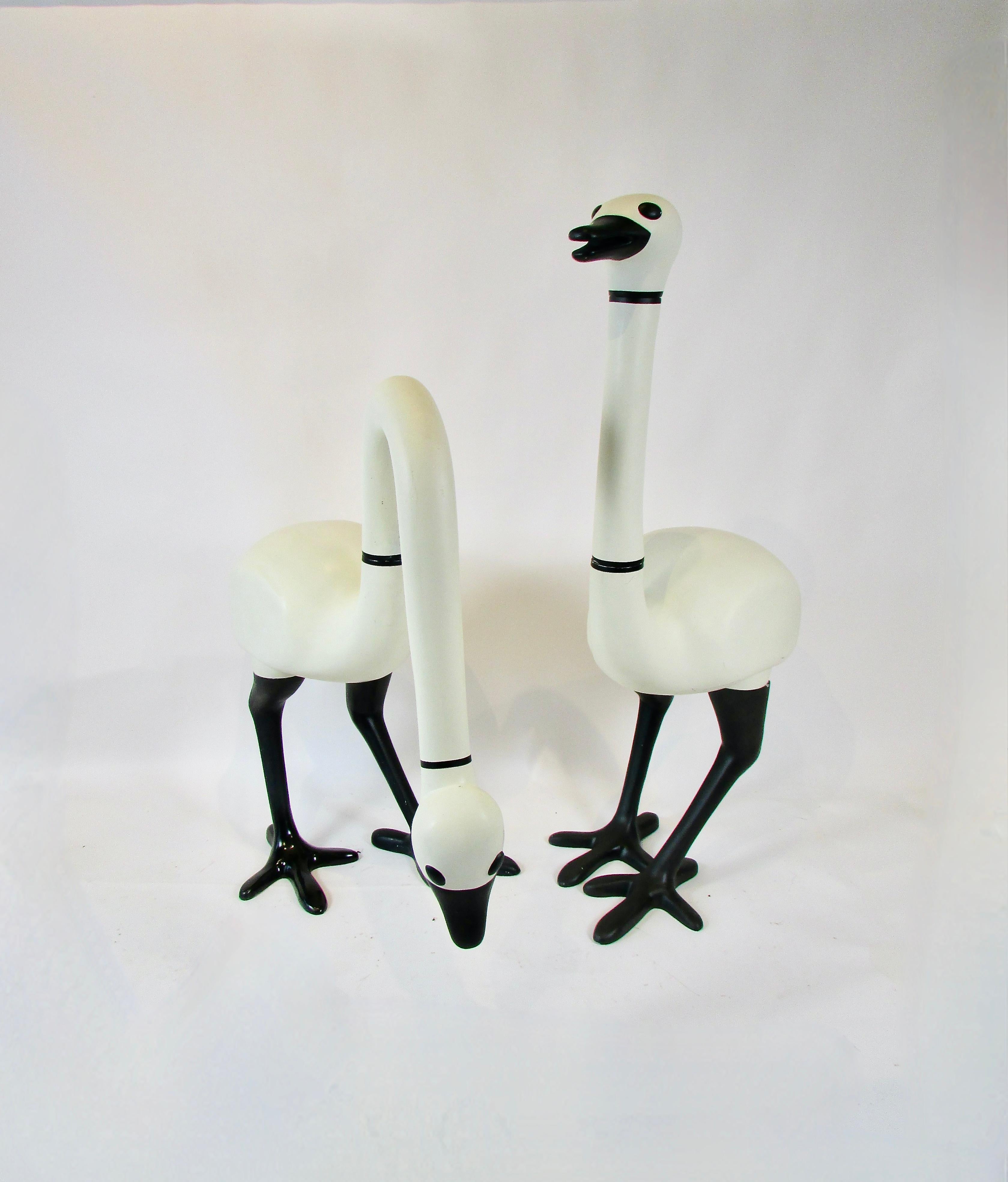 Riesige kanadische Gänse aus Fiberglas - ehemalige Schaufensterpuppen - Skulpturen im Angebot 5