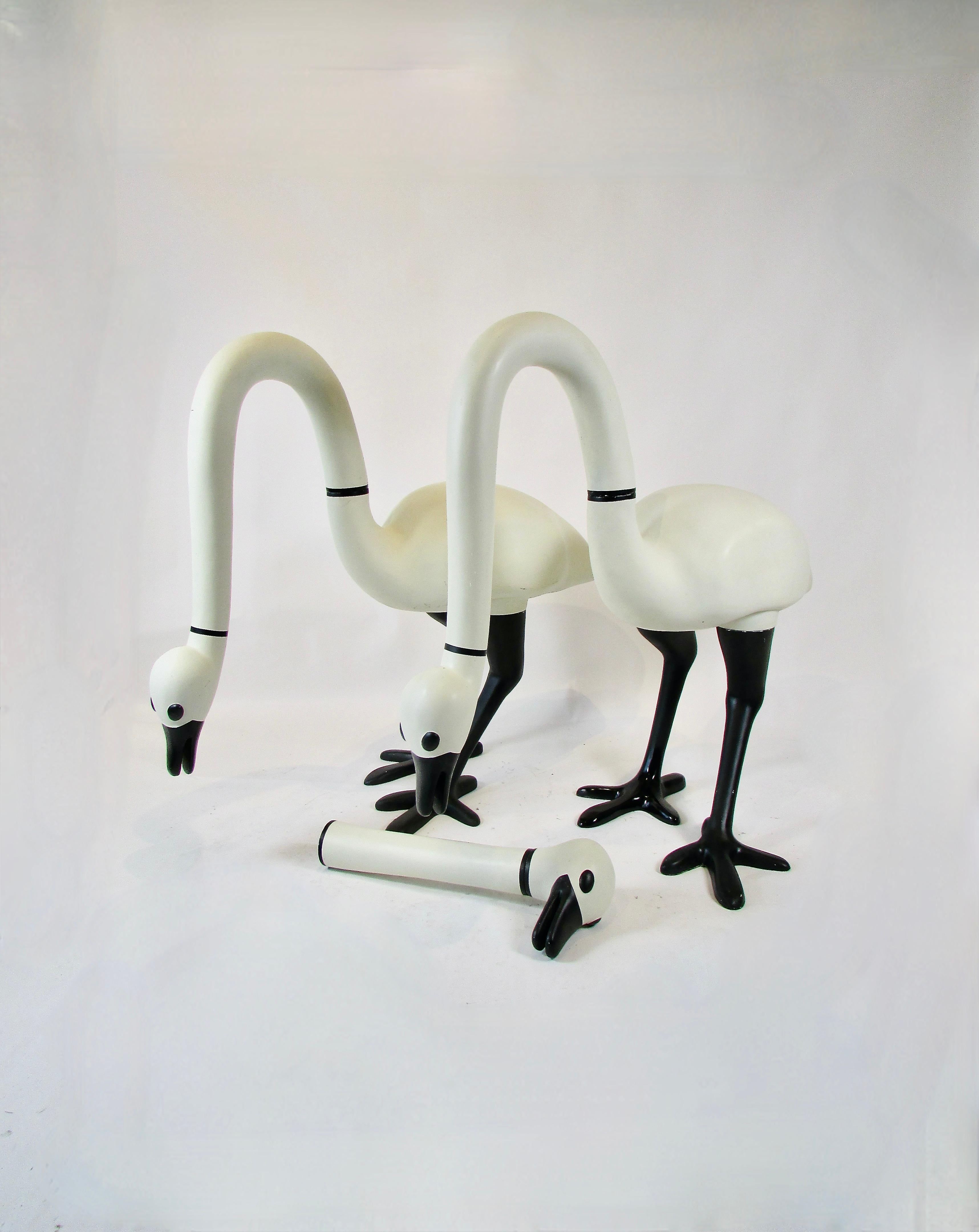 Riesige kanadische Gänse aus Fiberglas - ehemalige Schaufensterpuppen - Skulpturen im Angebot 11