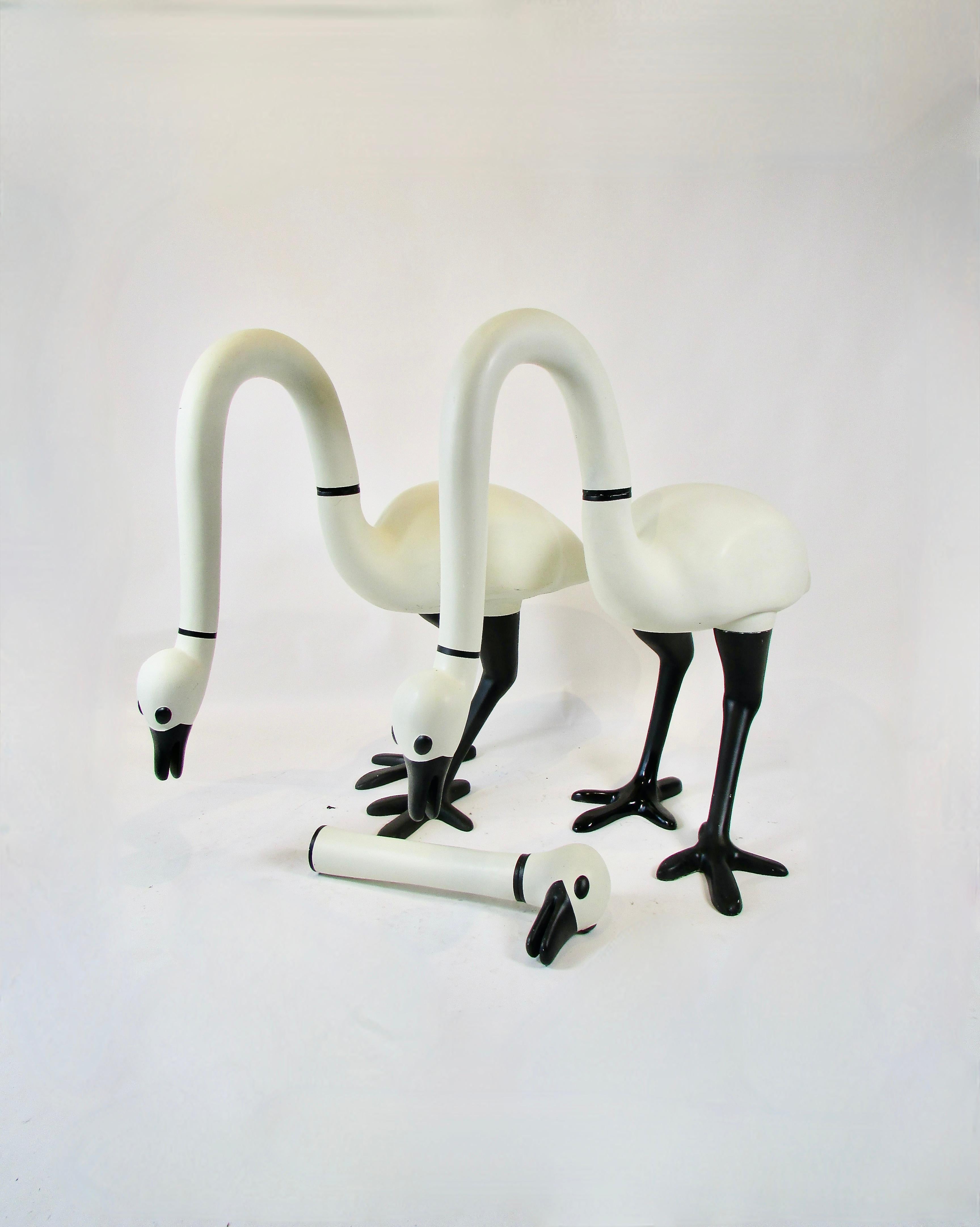 Riesige kanadische Gänse aus Fiberglas - ehemalige Schaufensterpuppen - Skulpturen im Angebot 12