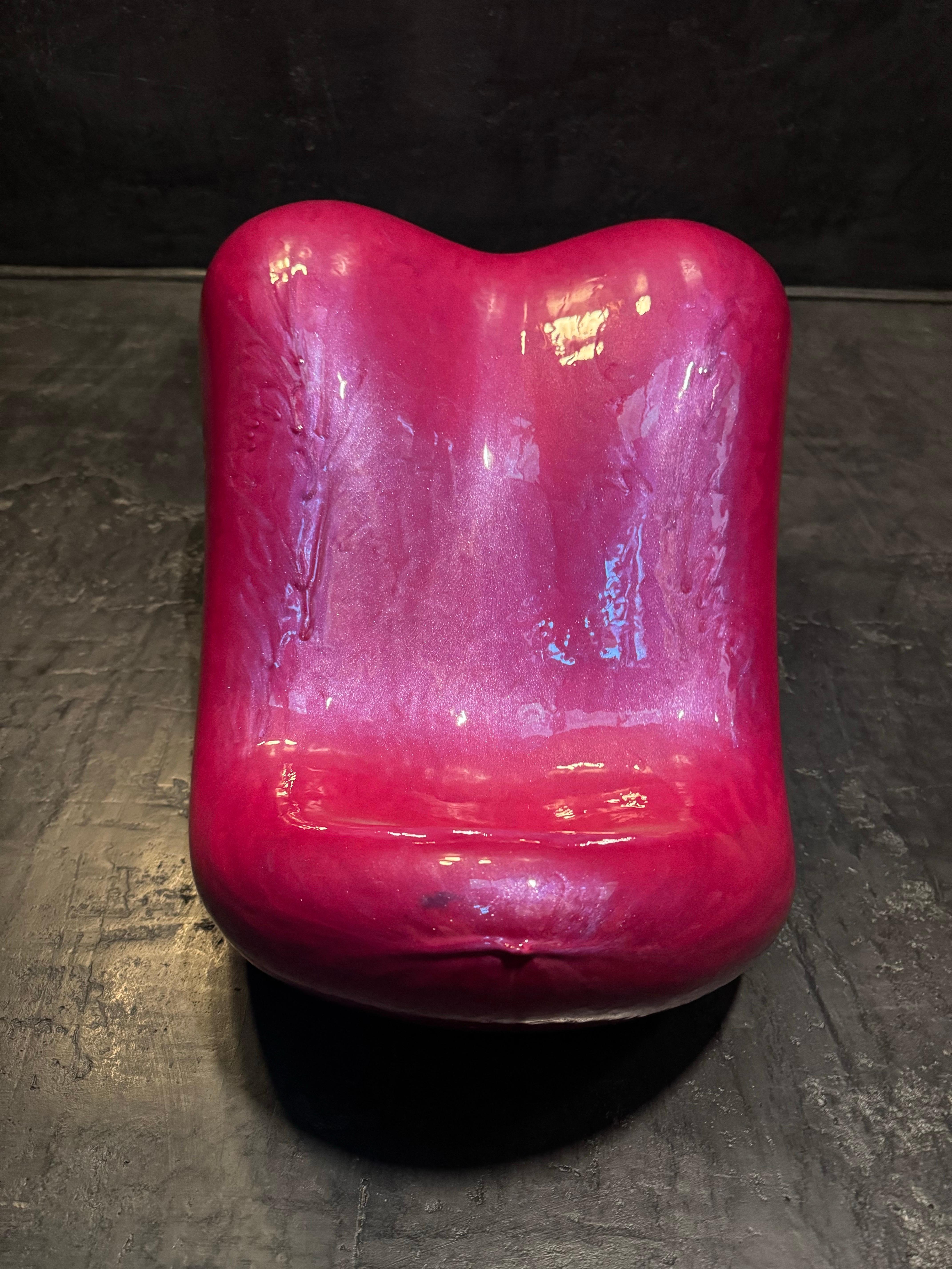Lengüeta gigante de fibra de vidrio y resina en venta 3