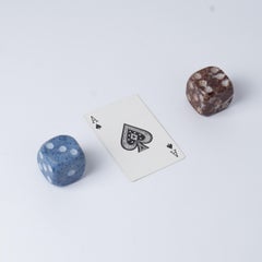 Giant gemstone Dice - set of Four