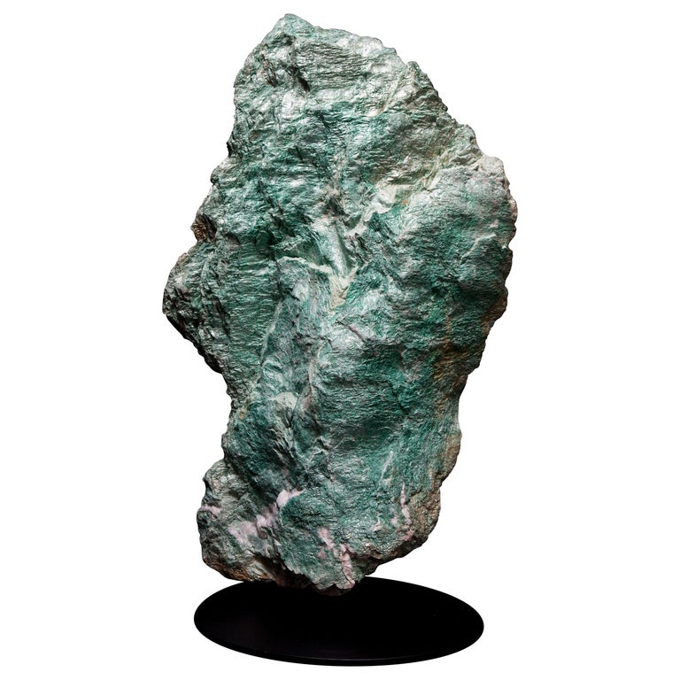 Giant Green Fuchsite Mineral from Madagascar For Sale at 1stDibs
