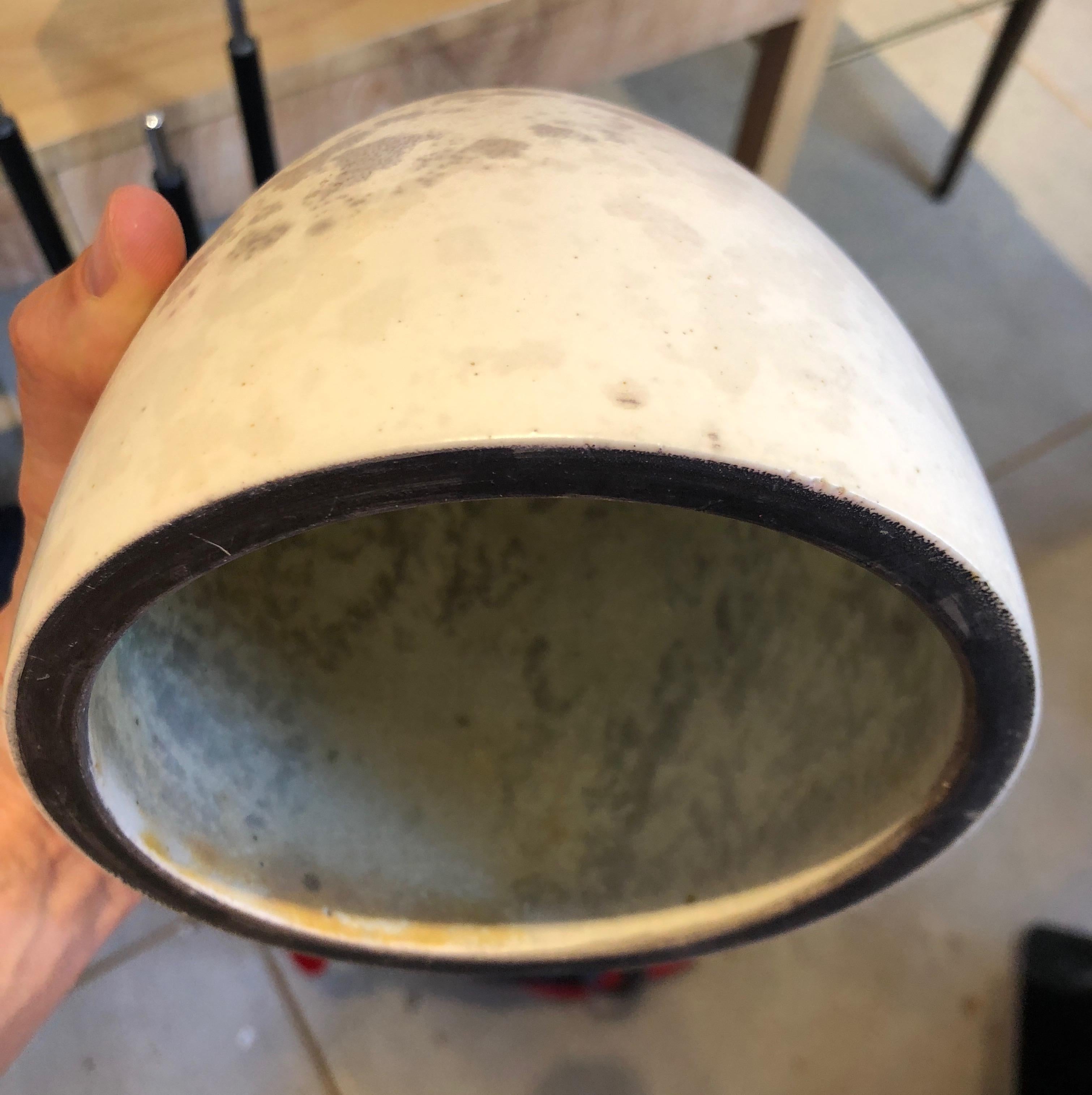 Giant Hans Hedberg Ceramic Egg Boxes In Good Condition In Brooklyn, NY