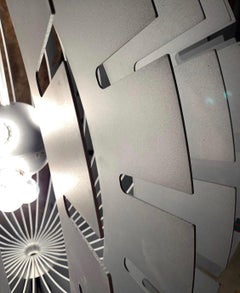 Giant ‘Helios' Pendant by Spanish Manel Ybargüengoitia for B.Lux, 1990s