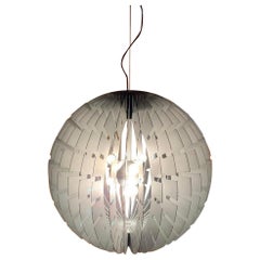 Giant ‘Helios' Pendant by Spanish Manel Ybargüengoitia for B.Lux, 1990s