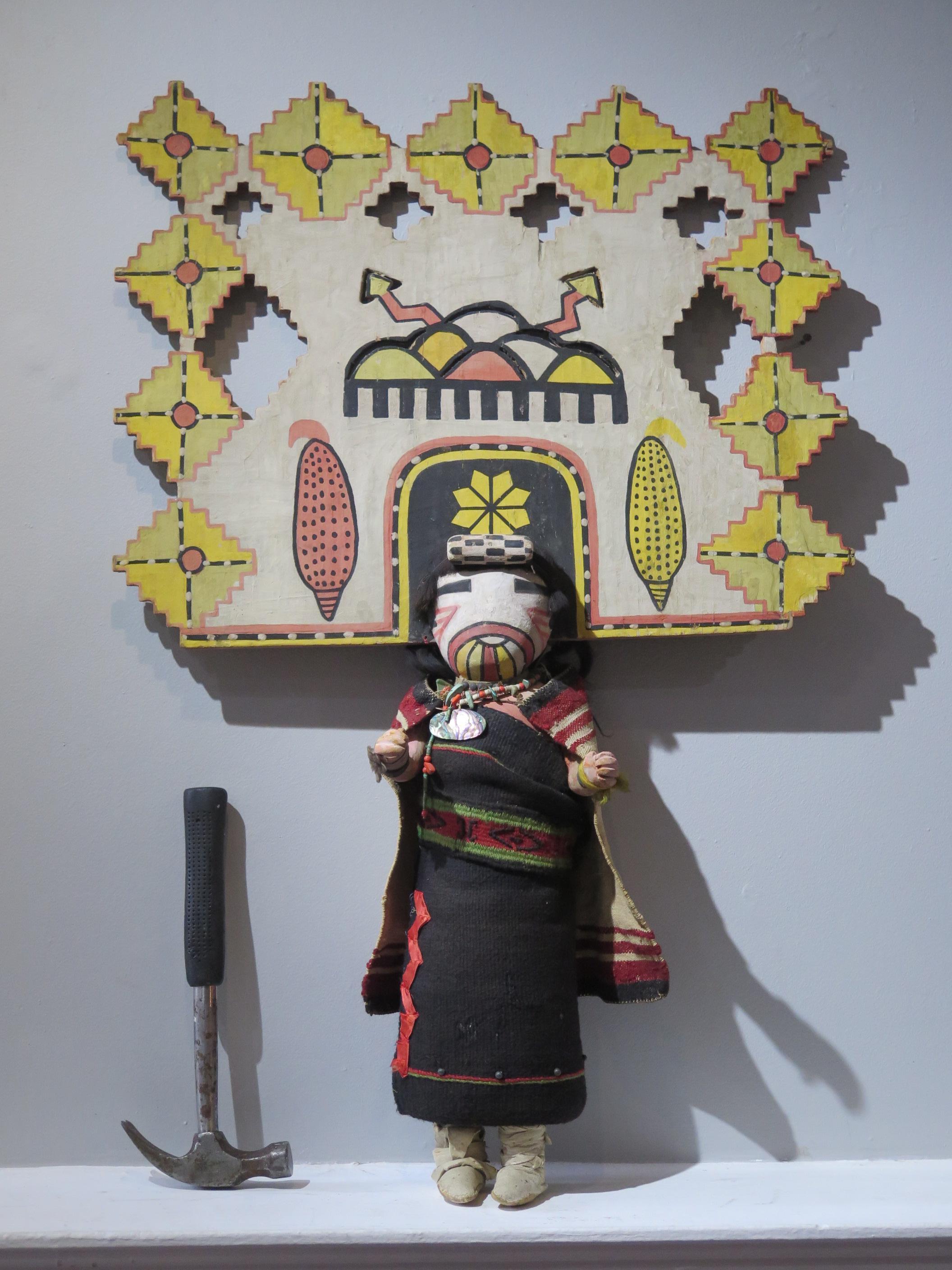 Native American Giant Hopi Maiden Kachina For Sale