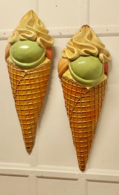 Carteles publicitarios gigantes de helados, Funky Quirky Nostalgic