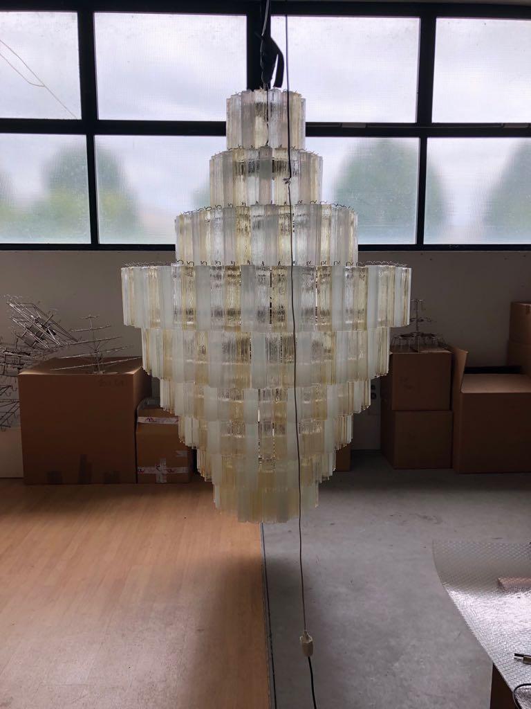Giant Italian Chandelier, Murano For Sale 4