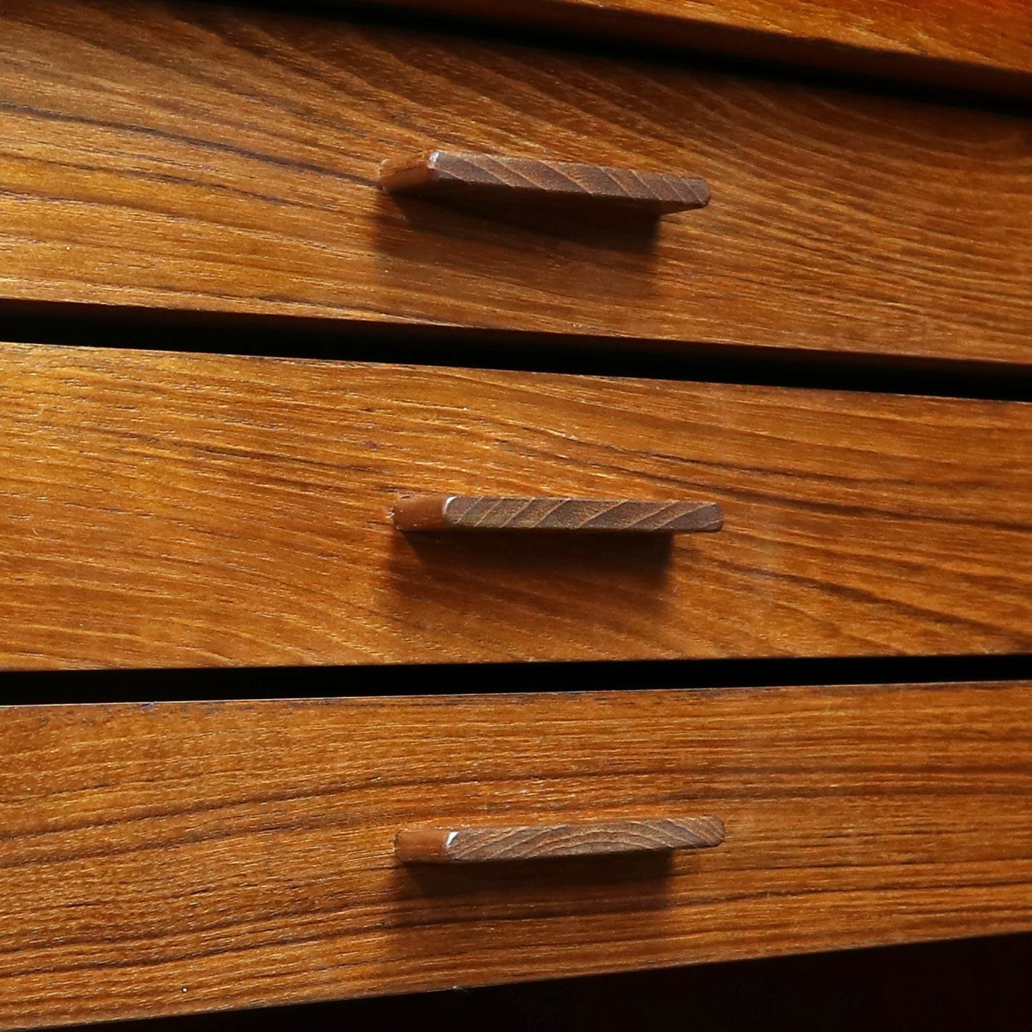 Giant Jydsk Mobelindustri Danish Teak Credenza Sideboard Cabinet, circa 1960s 6