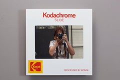 Giant Kodachrome Slide Mirror with Cabinet by Think Big! NY, 1985