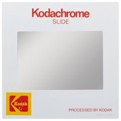 Vintage Giant Kodachrome Slide Mirror with Cabinet by Think Big! NY, 1985