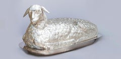 Giant Life-Size Lamb Serving Platter by Franco Lapini, Italy, 1970