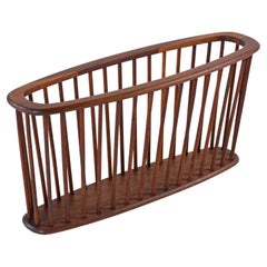 Giant Magazine Rack by Arthur Umanoff in Walnut