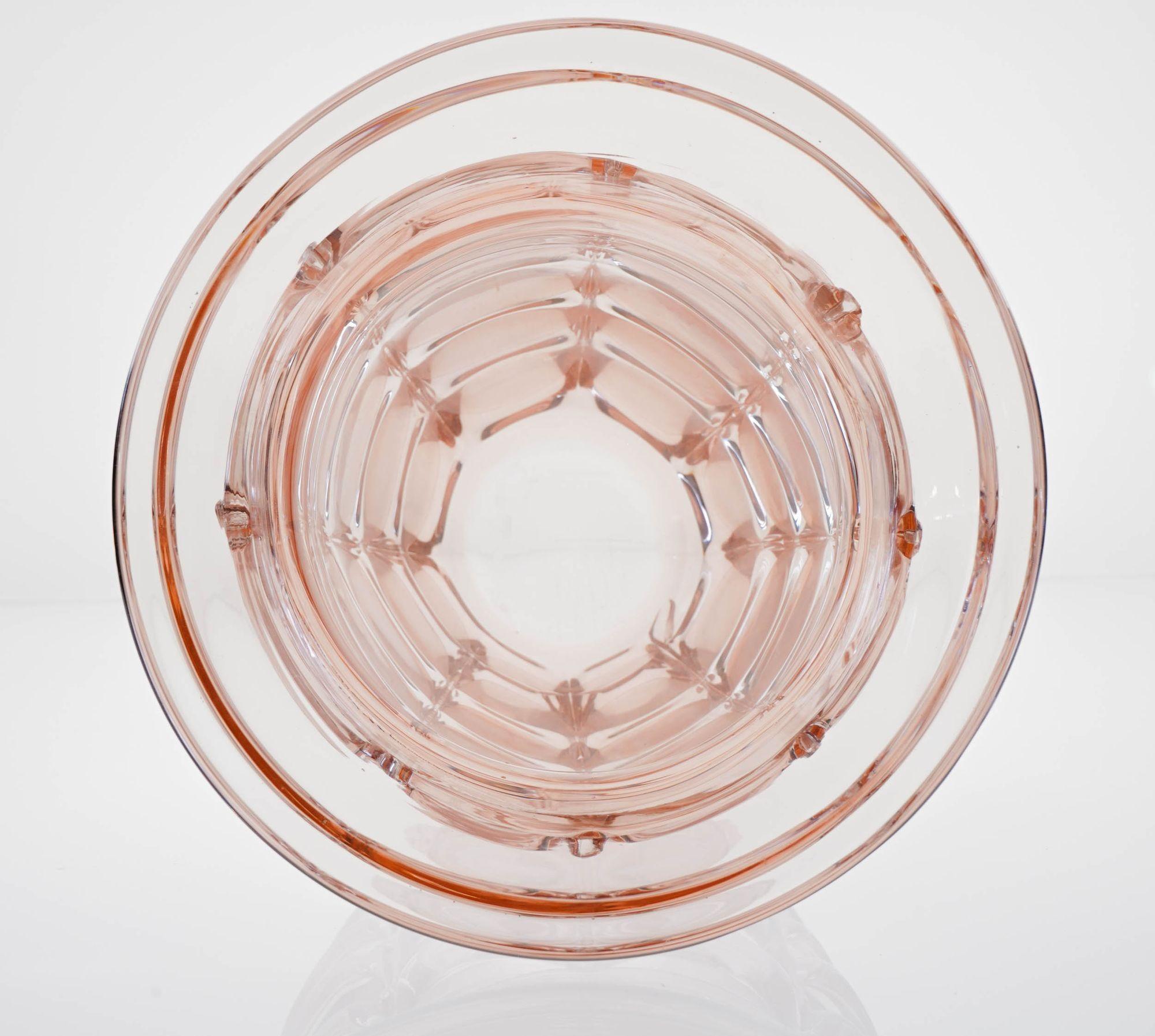 Vaso o secchiello per il ghiaccio gigante e massiccio in vetro di Murano. Seguso Vetri d'Arte. Unico in vendita 4