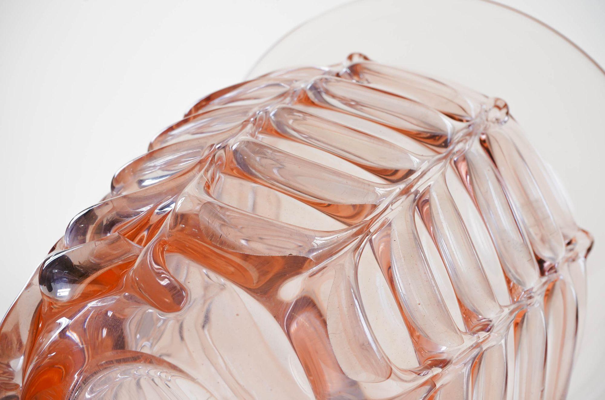 Vaso o secchiello per il ghiaccio gigante e massiccio in vetro di Murano. Seguso Vetri d'Arte. Unico In condizioni ottime in vendita a Tavarnelle val di Pesa, Florence