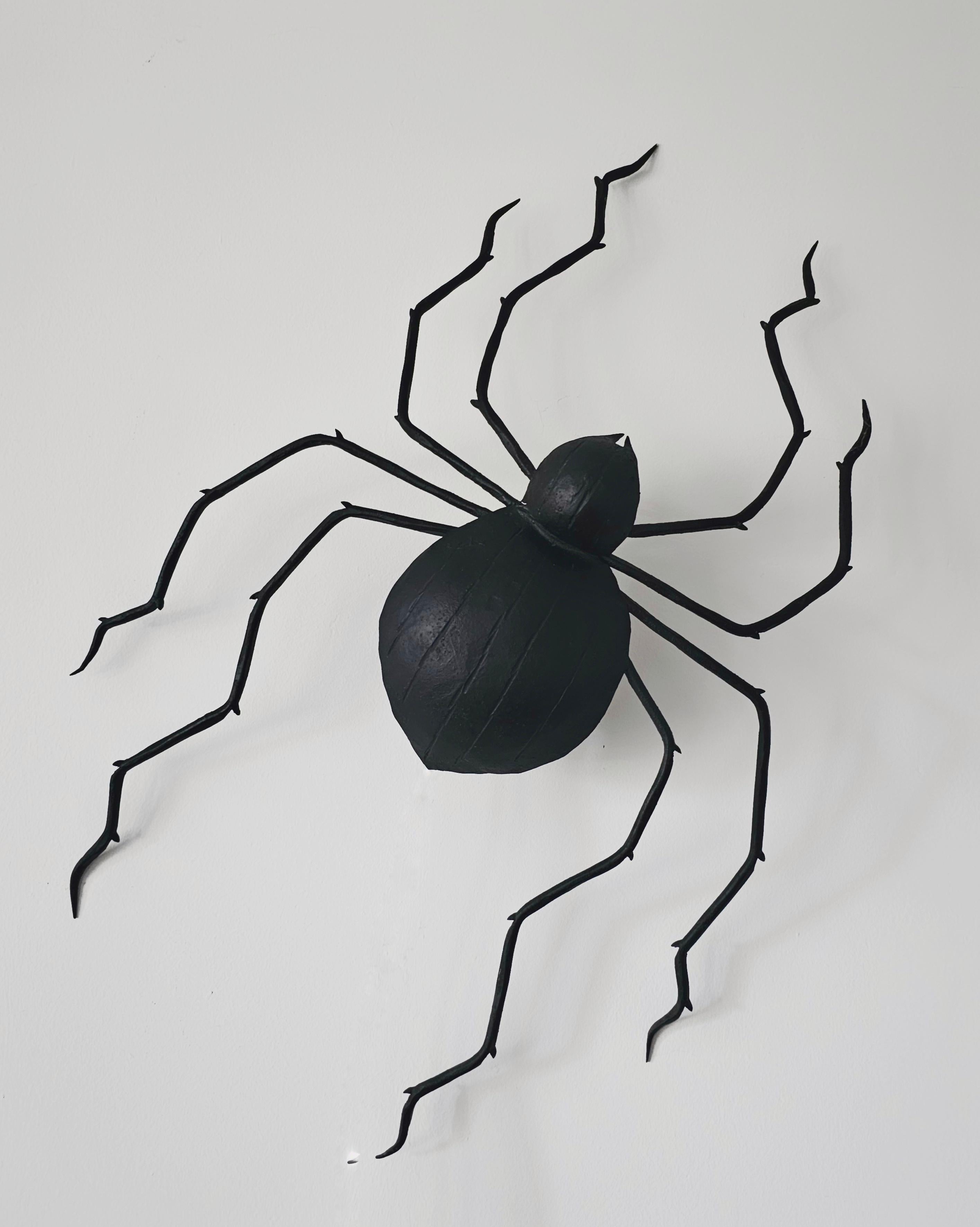 Araña gigante moderna de mediados de siglo hecha en hierro, Alemania Años 60 mediados del siglo XX en venta