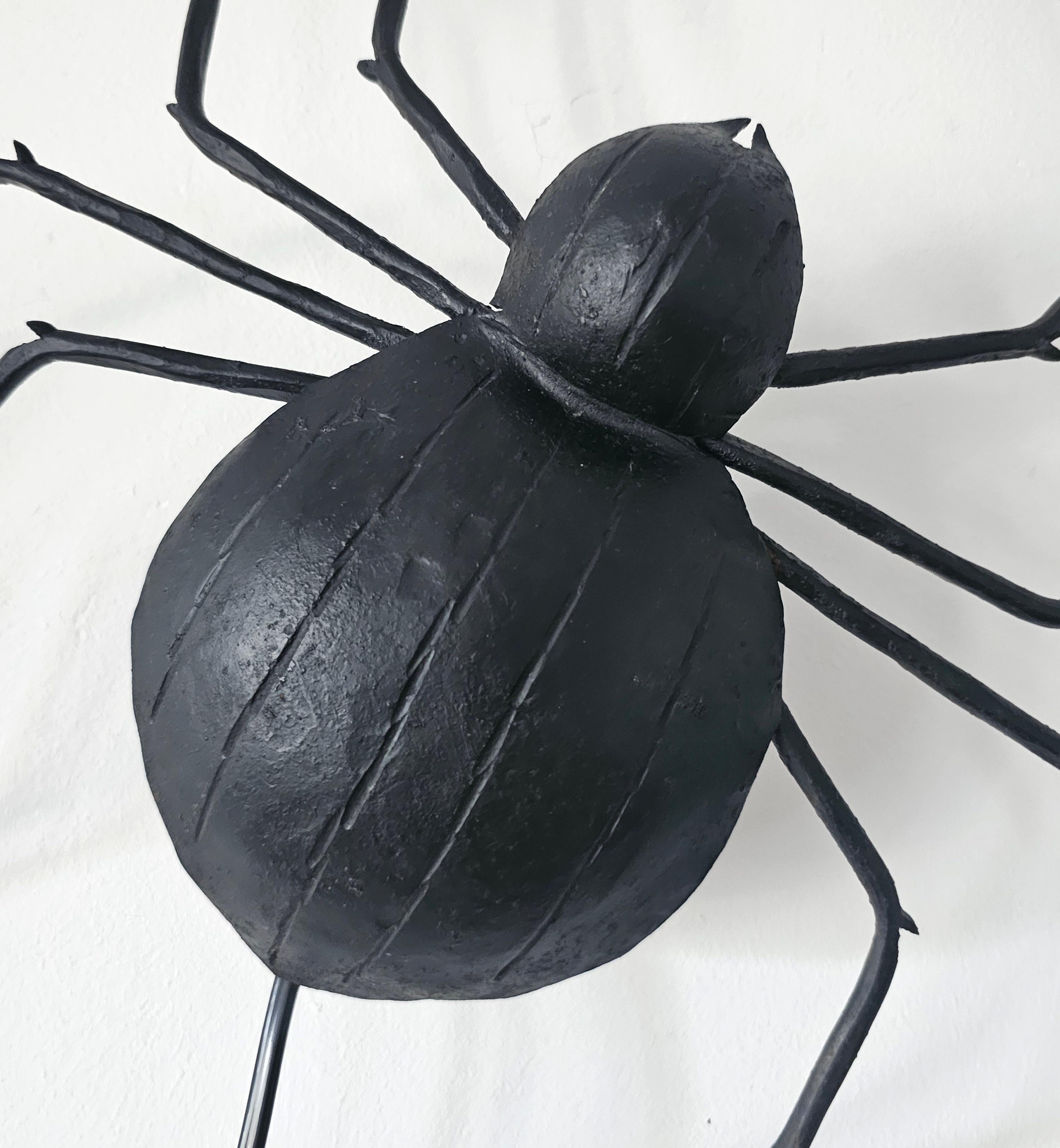 Araña gigante moderna de mediados de siglo hecha en hierro, Alemania Años 60 Hierro en venta