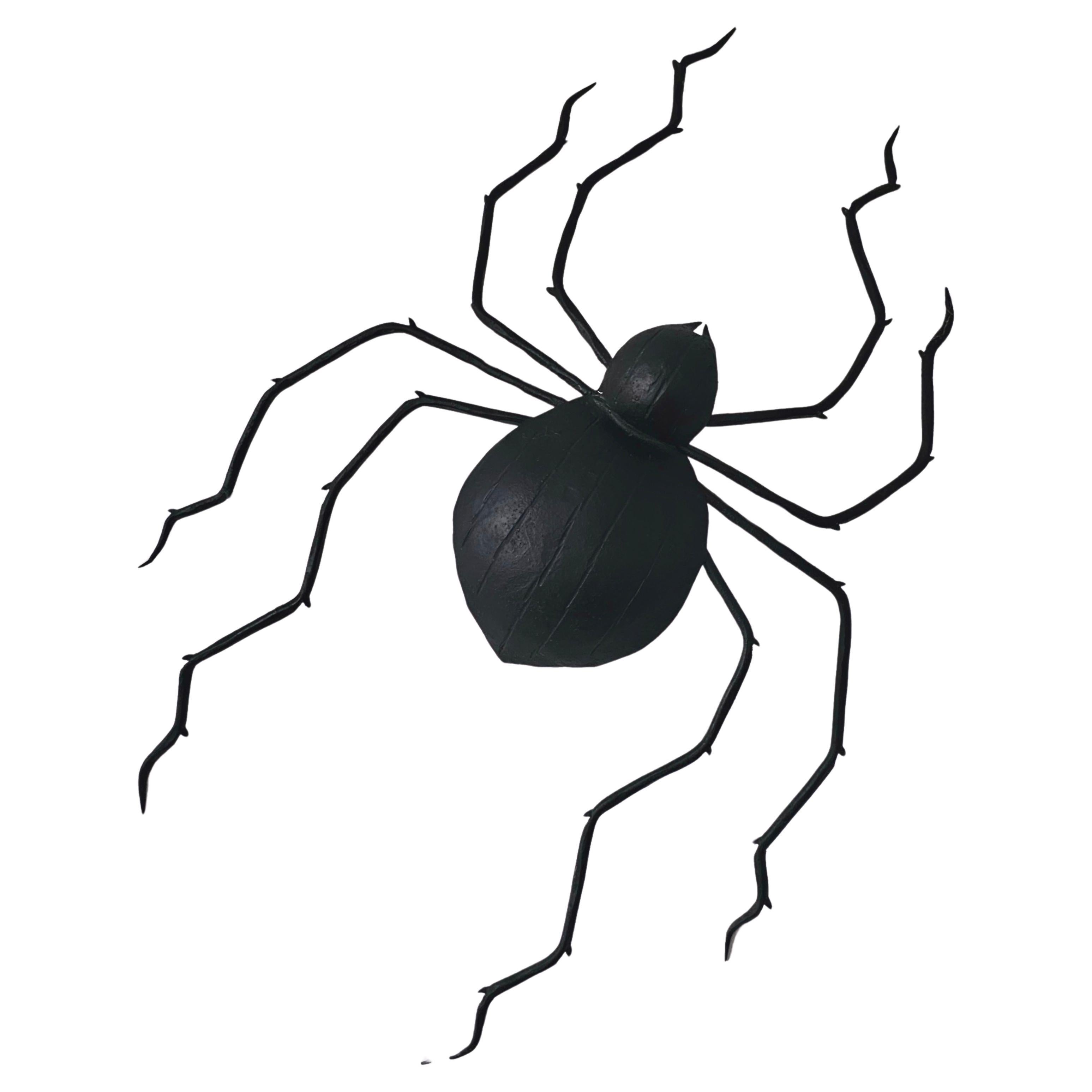 Sconce giganti del Mid Century Modern Spider in ferro, Germania 1960