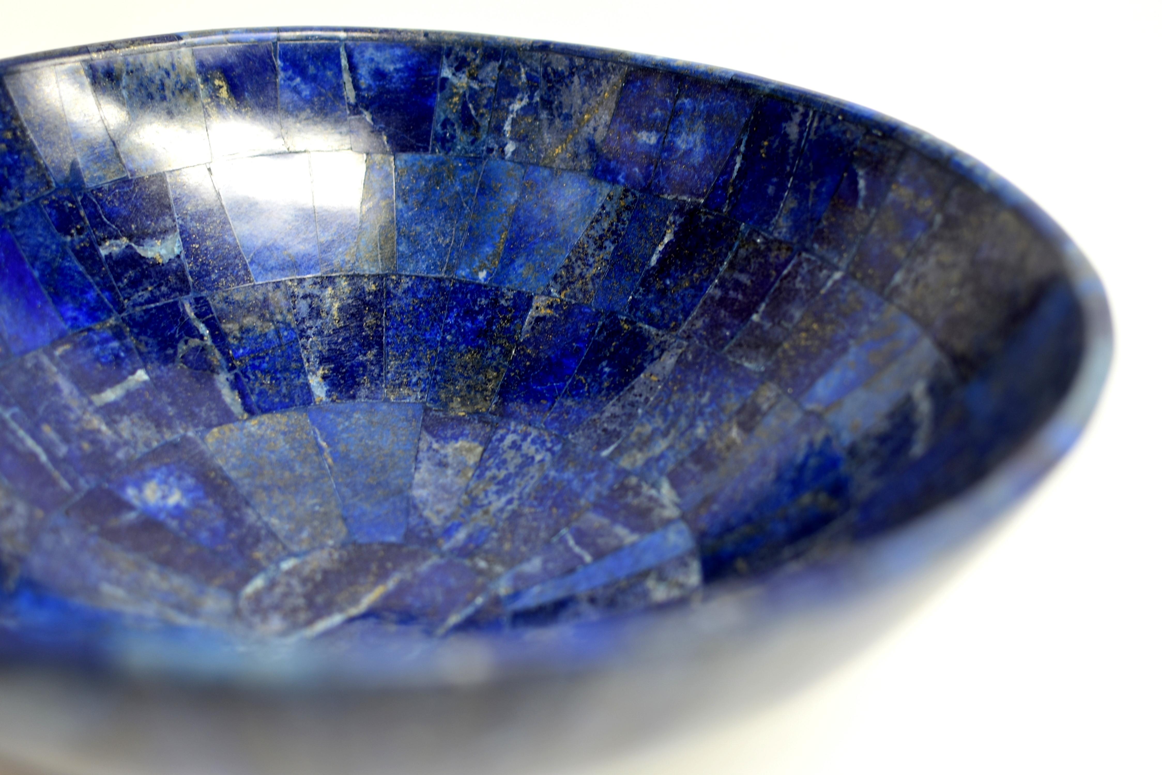 Giant Natural Lapis Lazuli Bowl 1