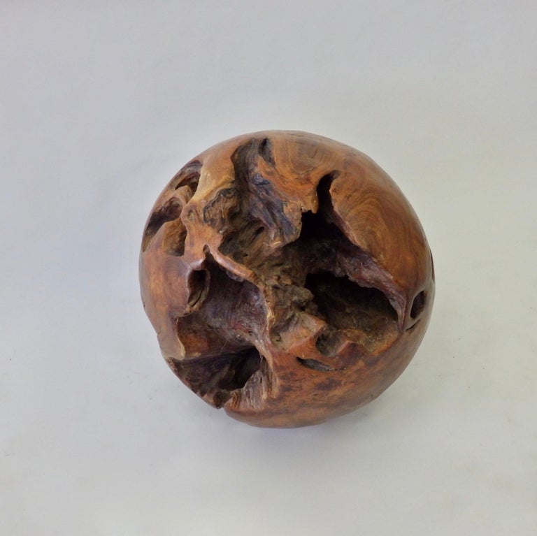 Giant Organic and Natural Wood Burl Ball For Sale at 1stDibs burl