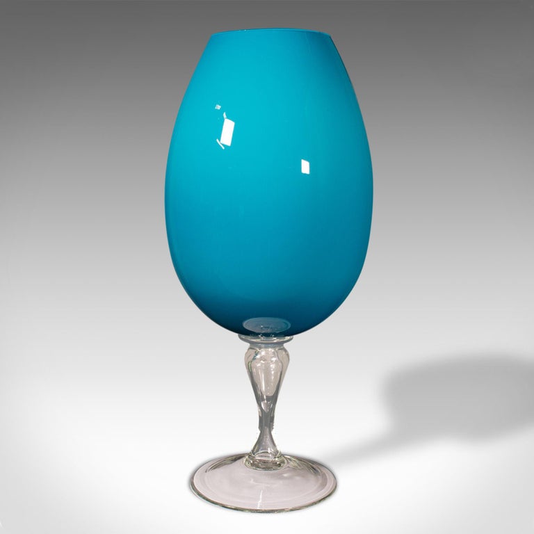 Giant Pair of Vintage Wine Glasses, English, Decorative, Planter, Vase,  C.1970 For Sale at 1stDibs | oversized wine glass vase, oversized wine  glass decoration, giant wine glass decoration