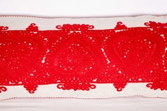 Giant Pillow Case Fashioned from a Hungarian Embroidery, Late 20th Century