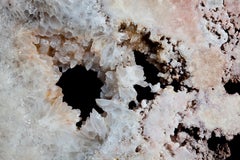 Giant Pink Amethyst Geode Slice from Brazil