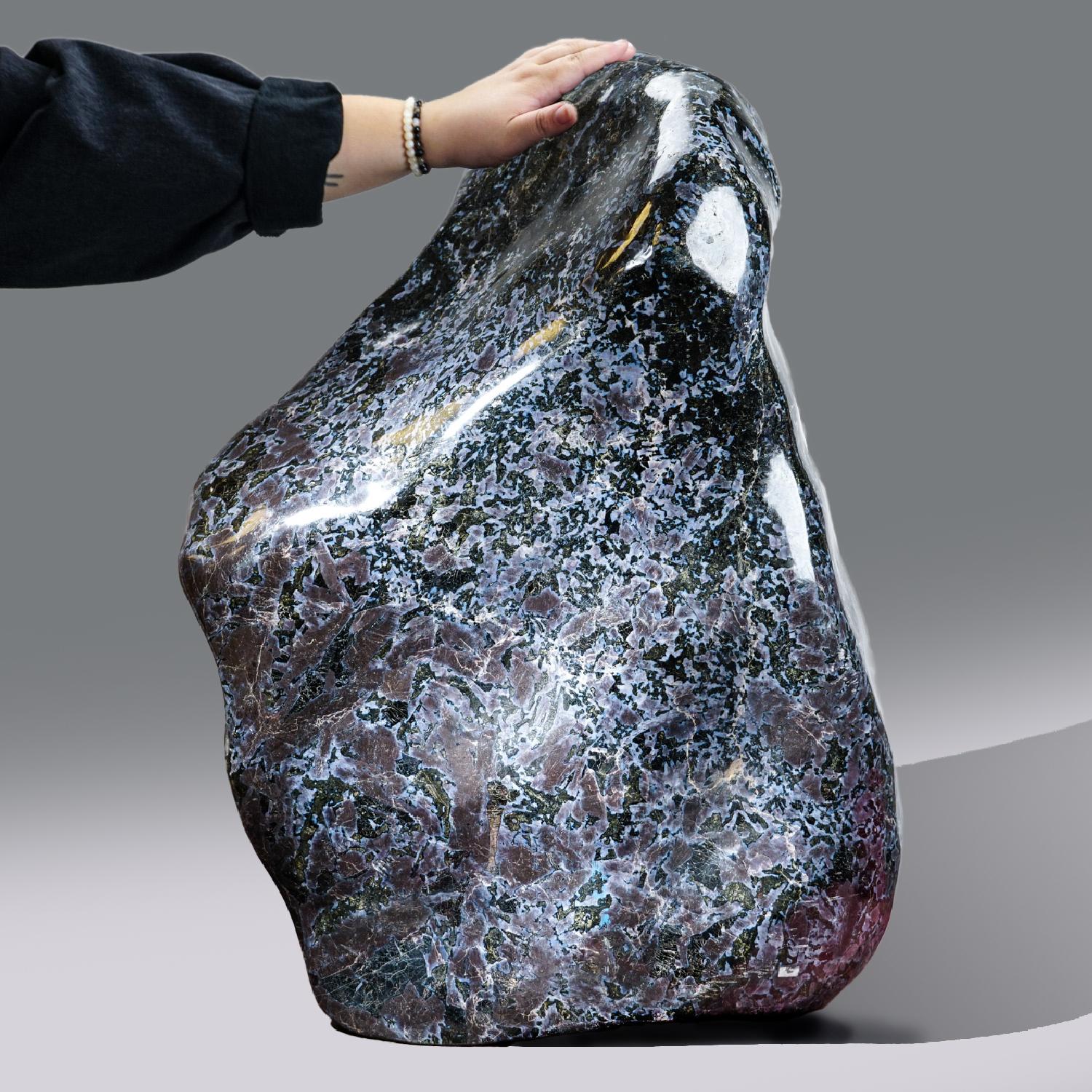 Contemporary Giant Polished Mystic Merlinite Freeform from Madagascar '294.5 Lbs' For Sale