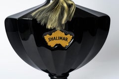 Giant Replica Shalimar Perfume Bottle, Guerlain, Paris.