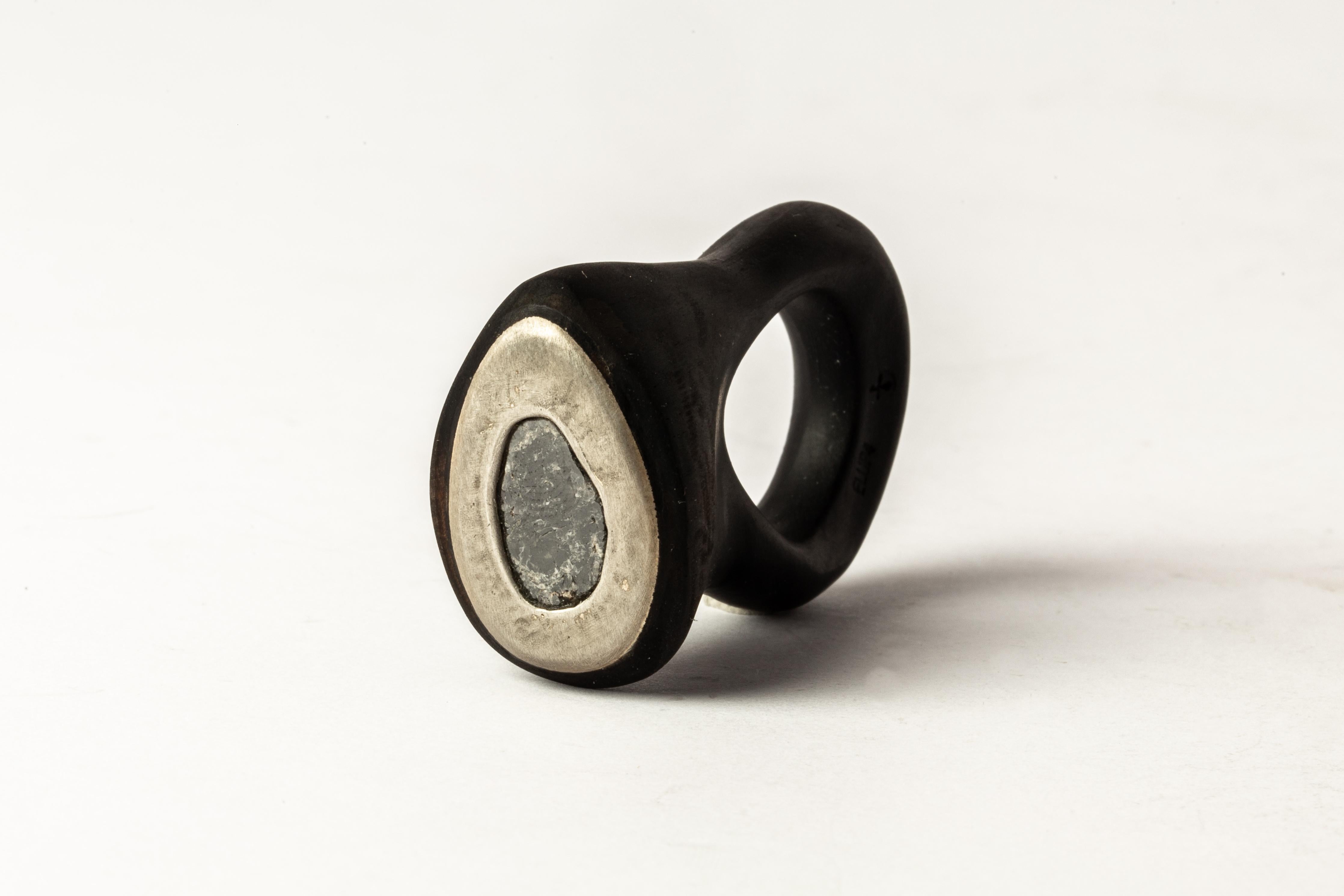 For Sale:  Giant Roman Ring (1.2 CT, Diamond Slab, KU+DA+DIA) 2