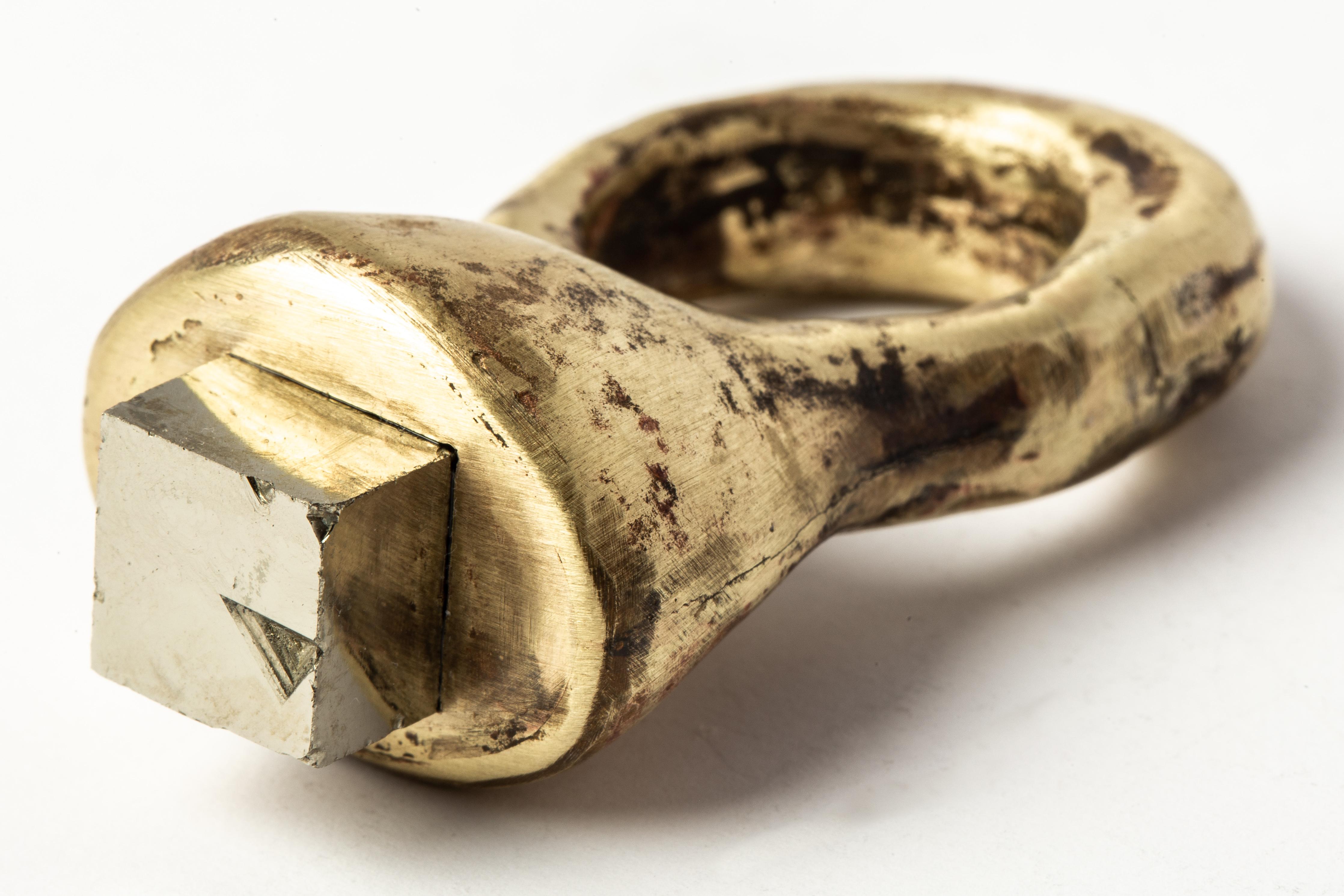 For Sale:  Giant Roman Ring (Pyrite, TOM+PYR) 7