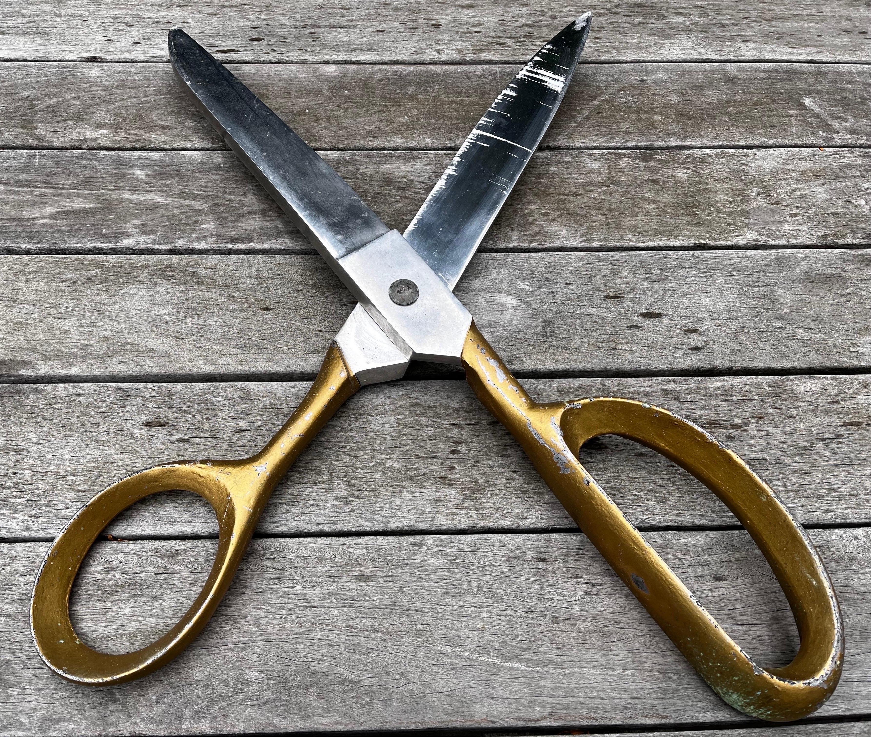 oversized scissors