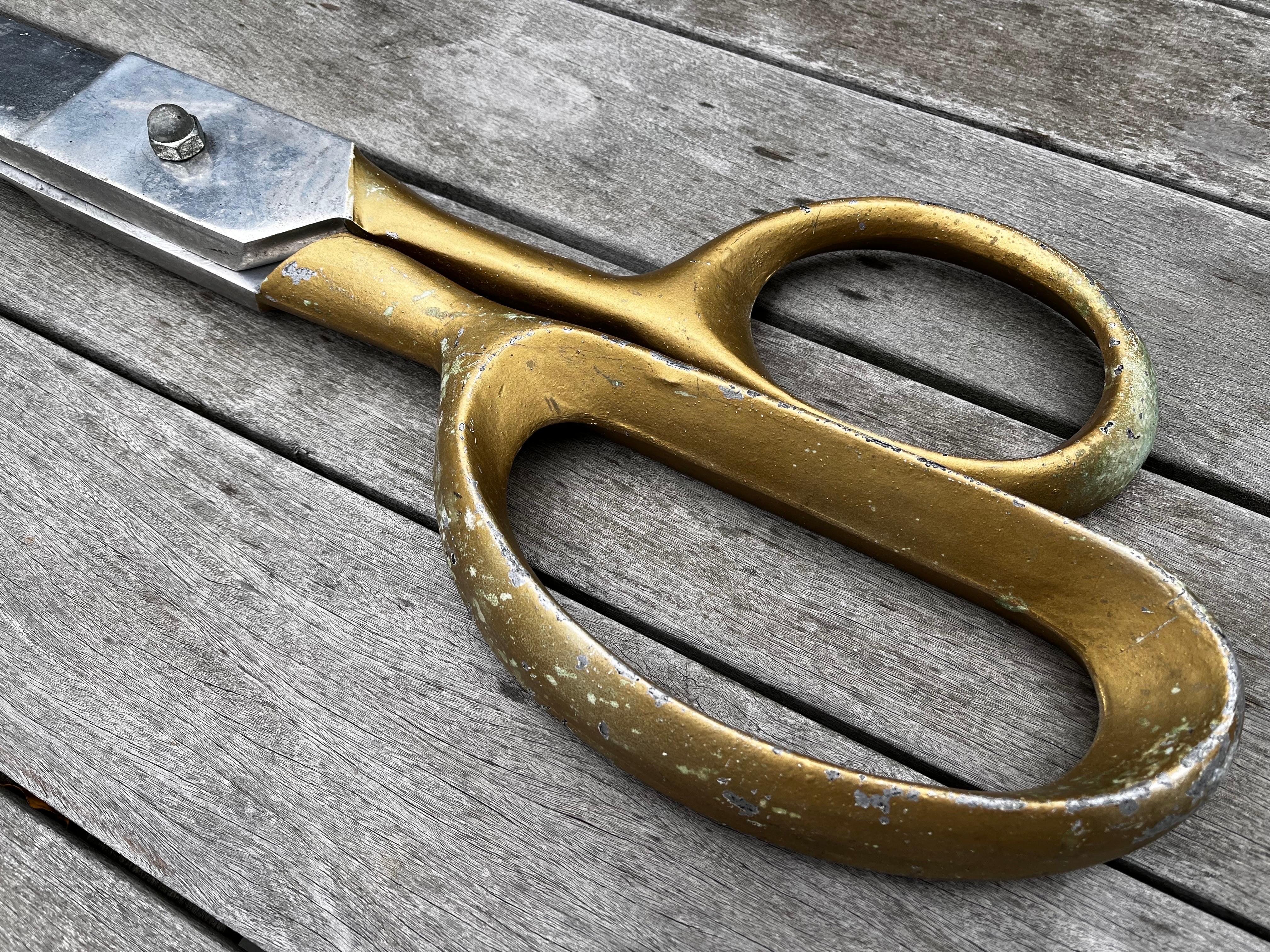 Mid-20th Century “Giant” Scissors, Advertising Store Display For Sale