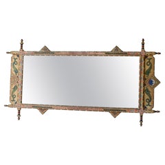 Espejo gigante de arte popular siciliano, circa 1900
