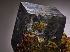 Giant Silver Galena with Chalcopyrite Decorative Object