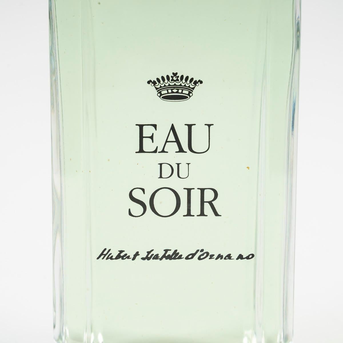 Mid-Century moderno Bottiglia di profumo Sisley gigante, Eau du Soir, bottiglia gigante. in vendita