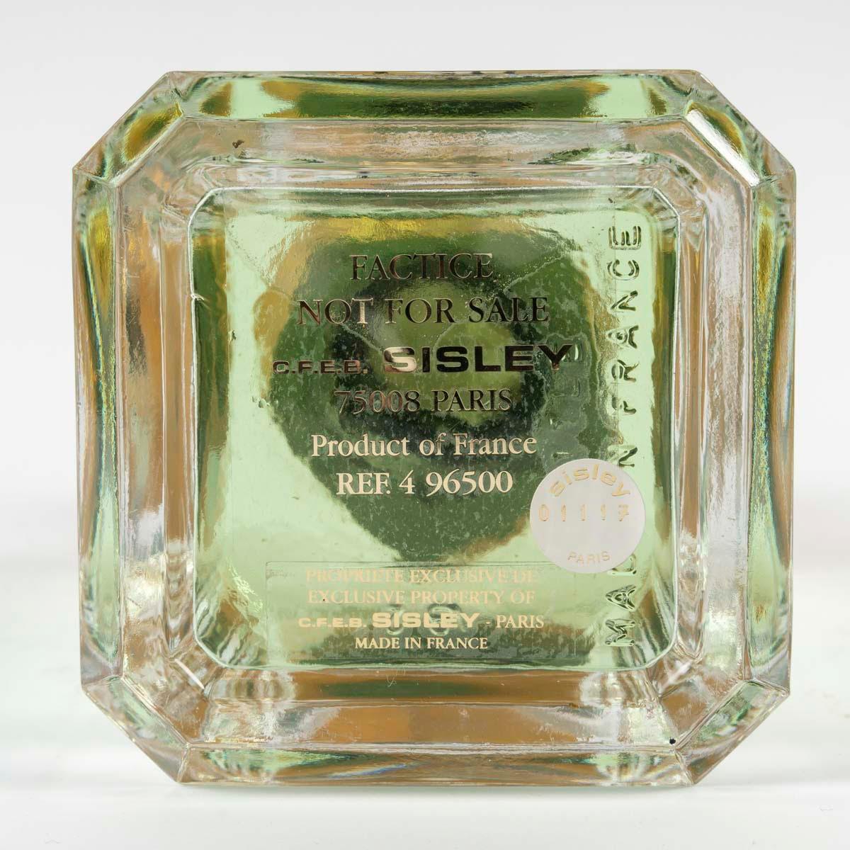 Francese Bottiglia di profumo Sisley gigante, Eau du Soir, bottiglia gigante. in vendita