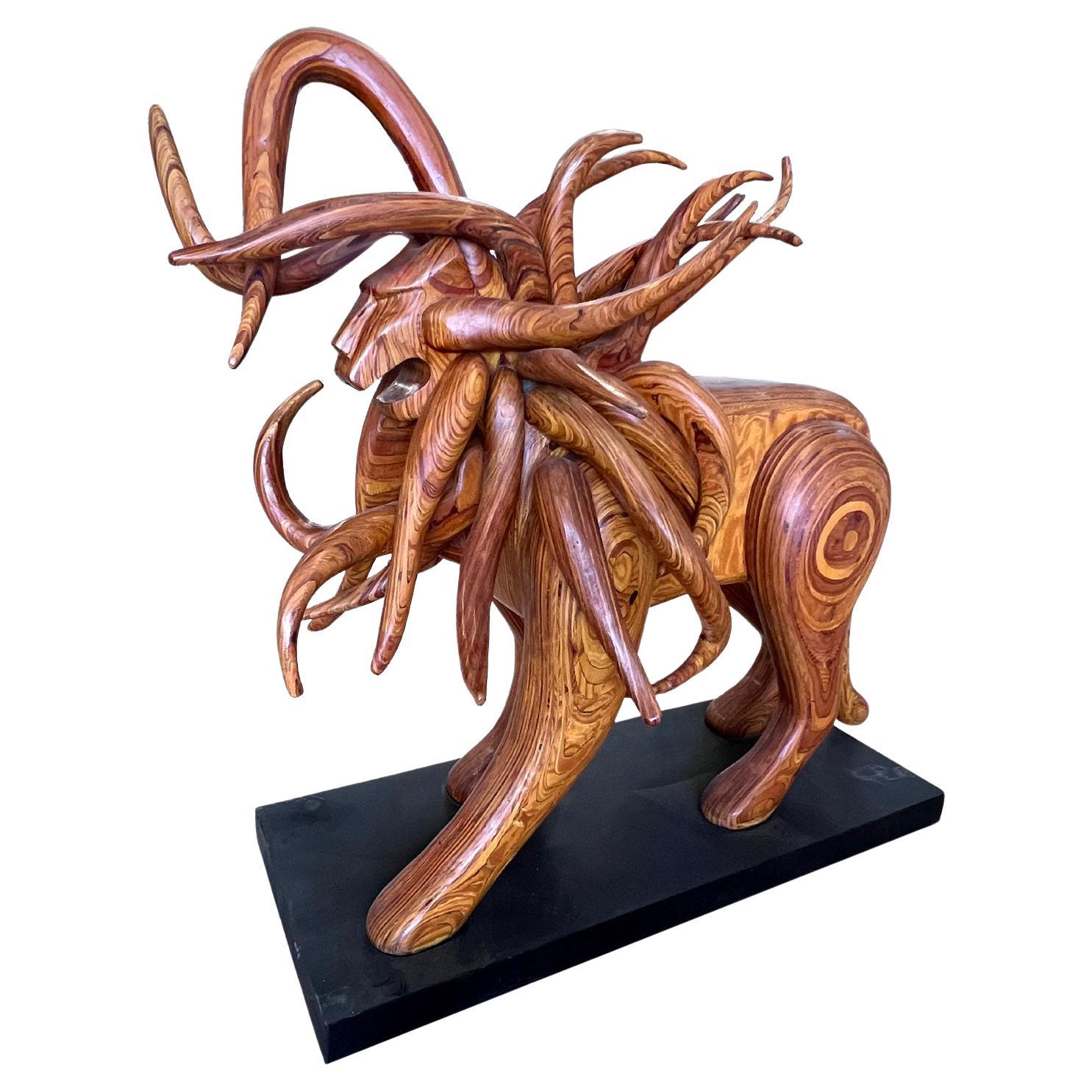 Scultura gigante "Il Leone" di Hy Farber in vendita