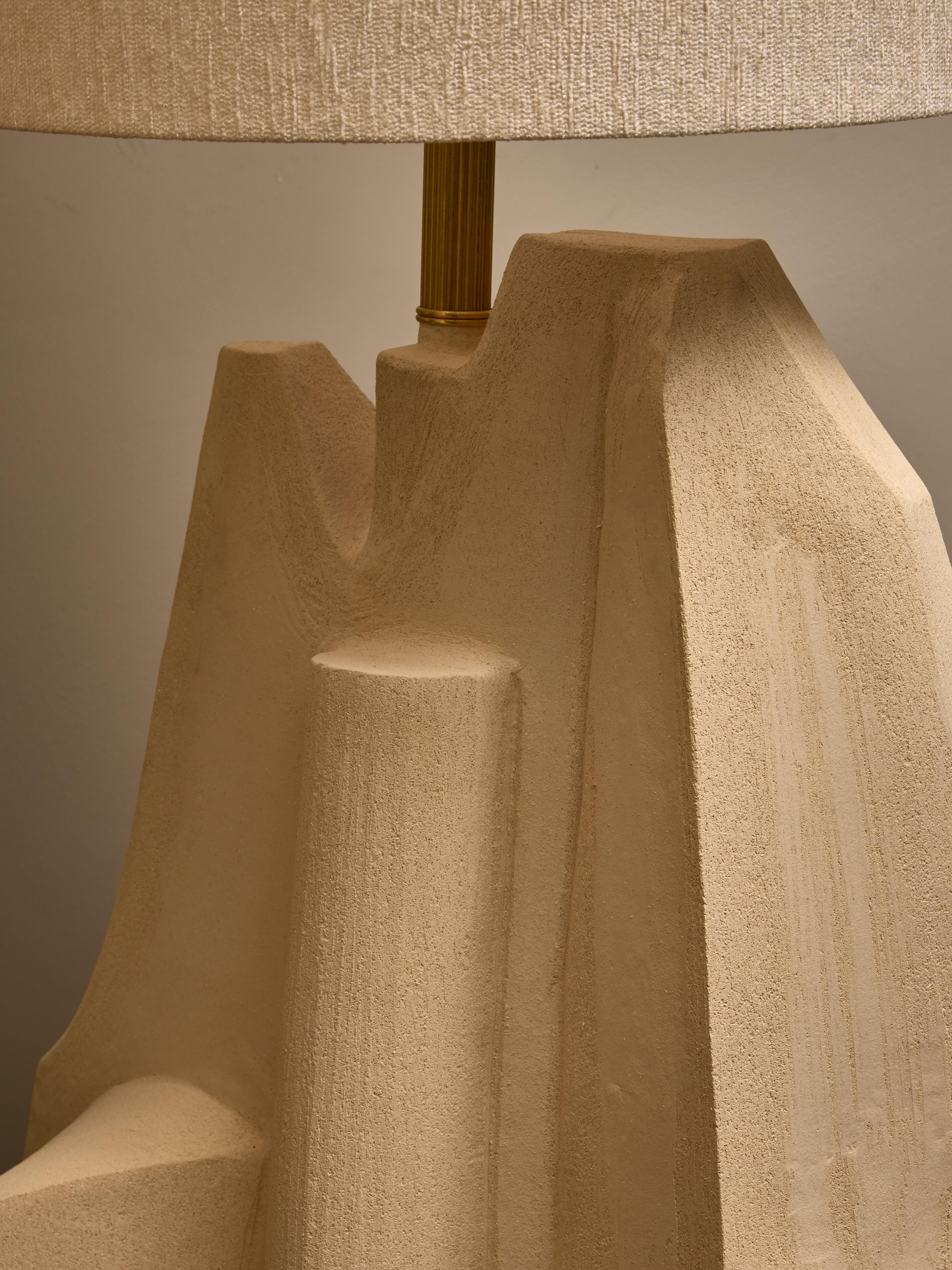 Lampes de table géantes « Vallauris » en céramique d'O Olivia Cognet en vente 1