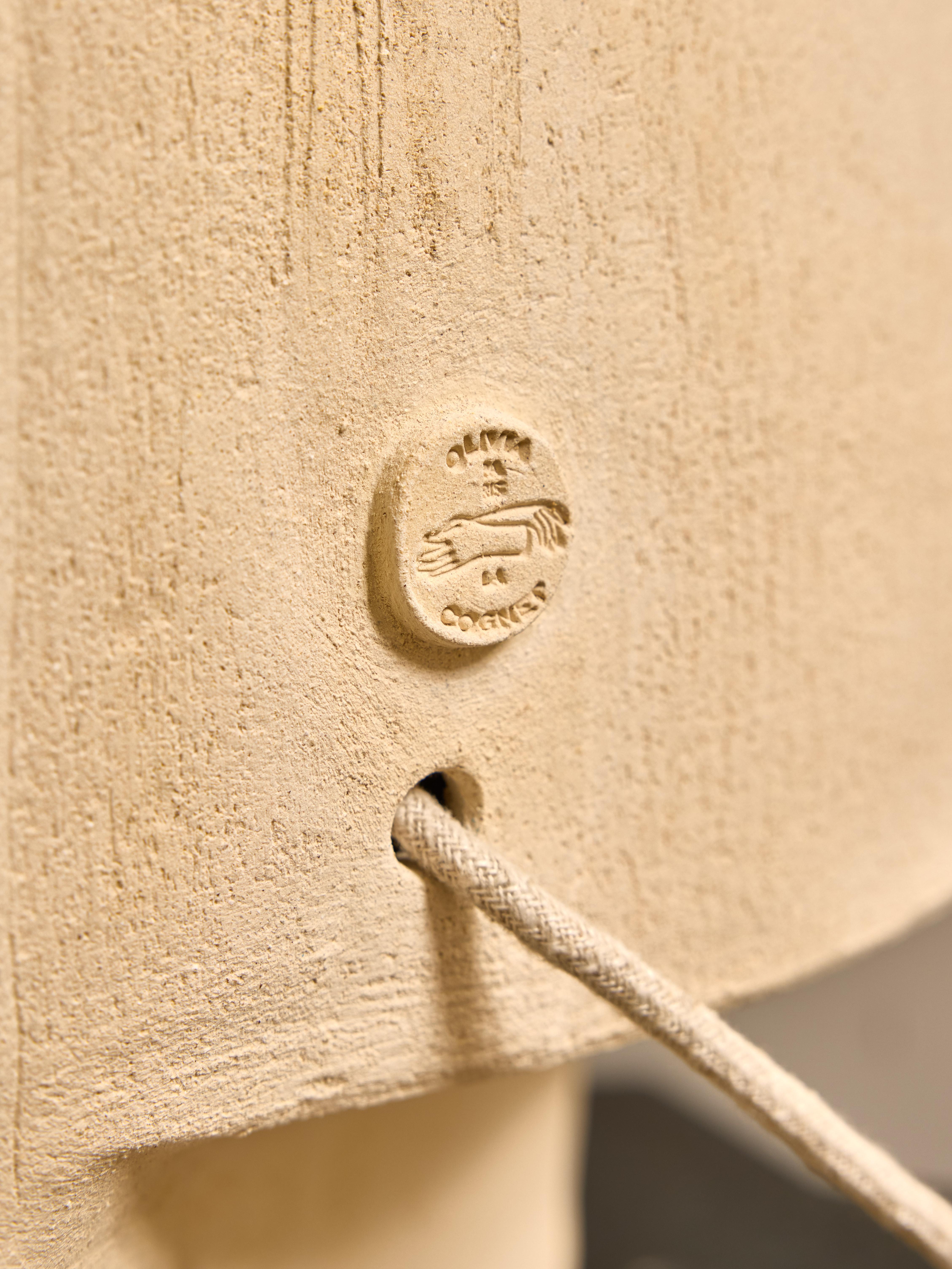 Lampes de table géantes « Vallauris » en céramique d'O Olivia Cognet en vente 2