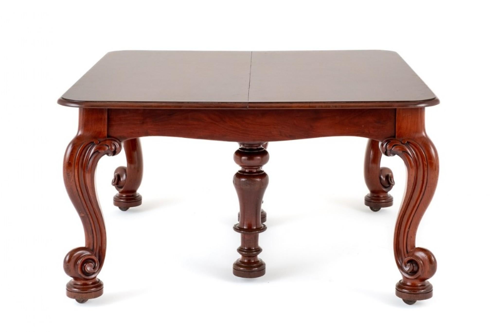 Giant Victorian Dining Table Seats 24 by Samuel Hawkins 1860 For Sale 4