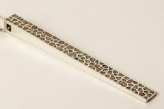 Giant Wedge Necklace (Half Width, v2, Mega Pavé, PA+DIA)