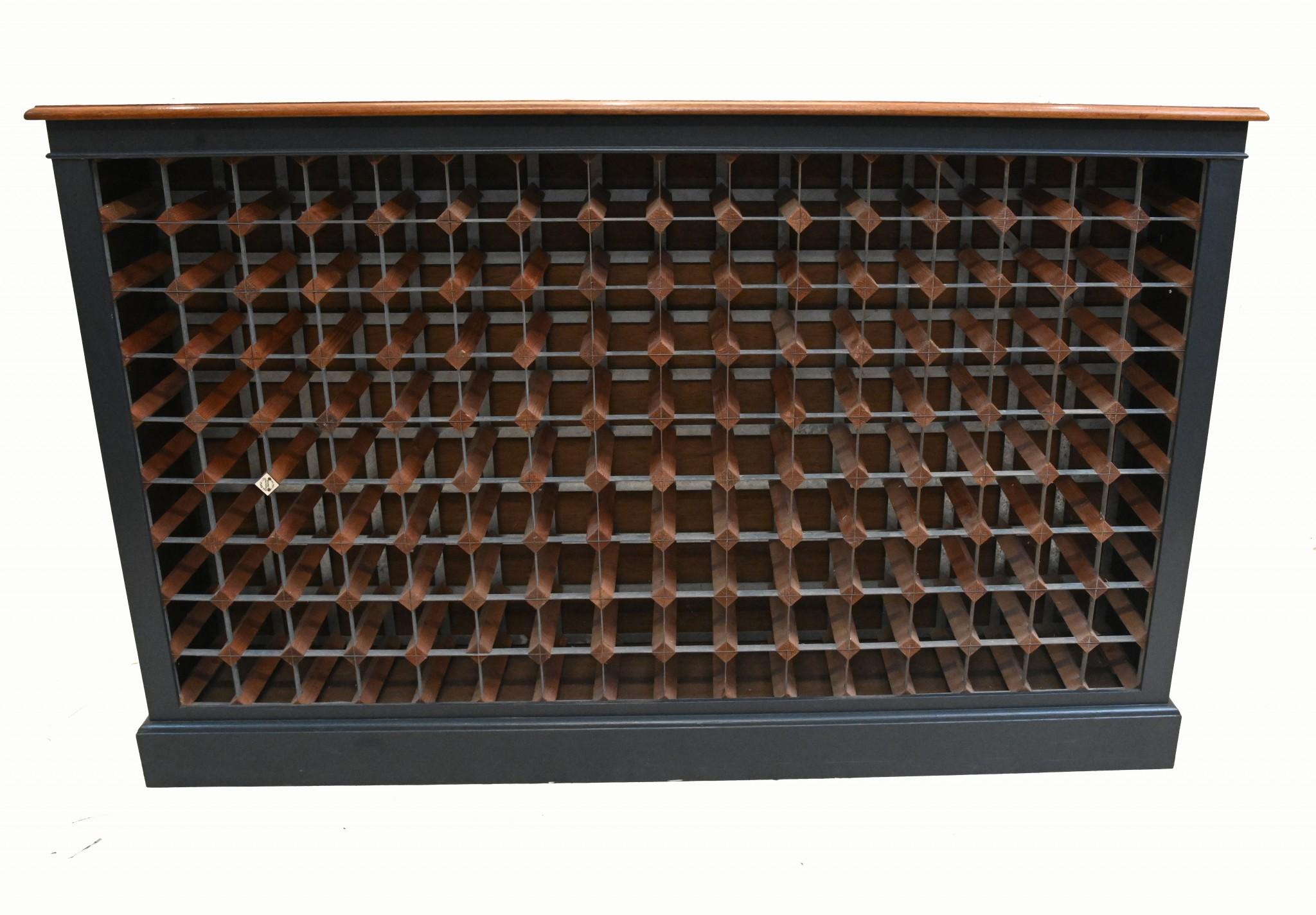 Giant Wine Rack 144 Bottles Mahogany Cellar 6