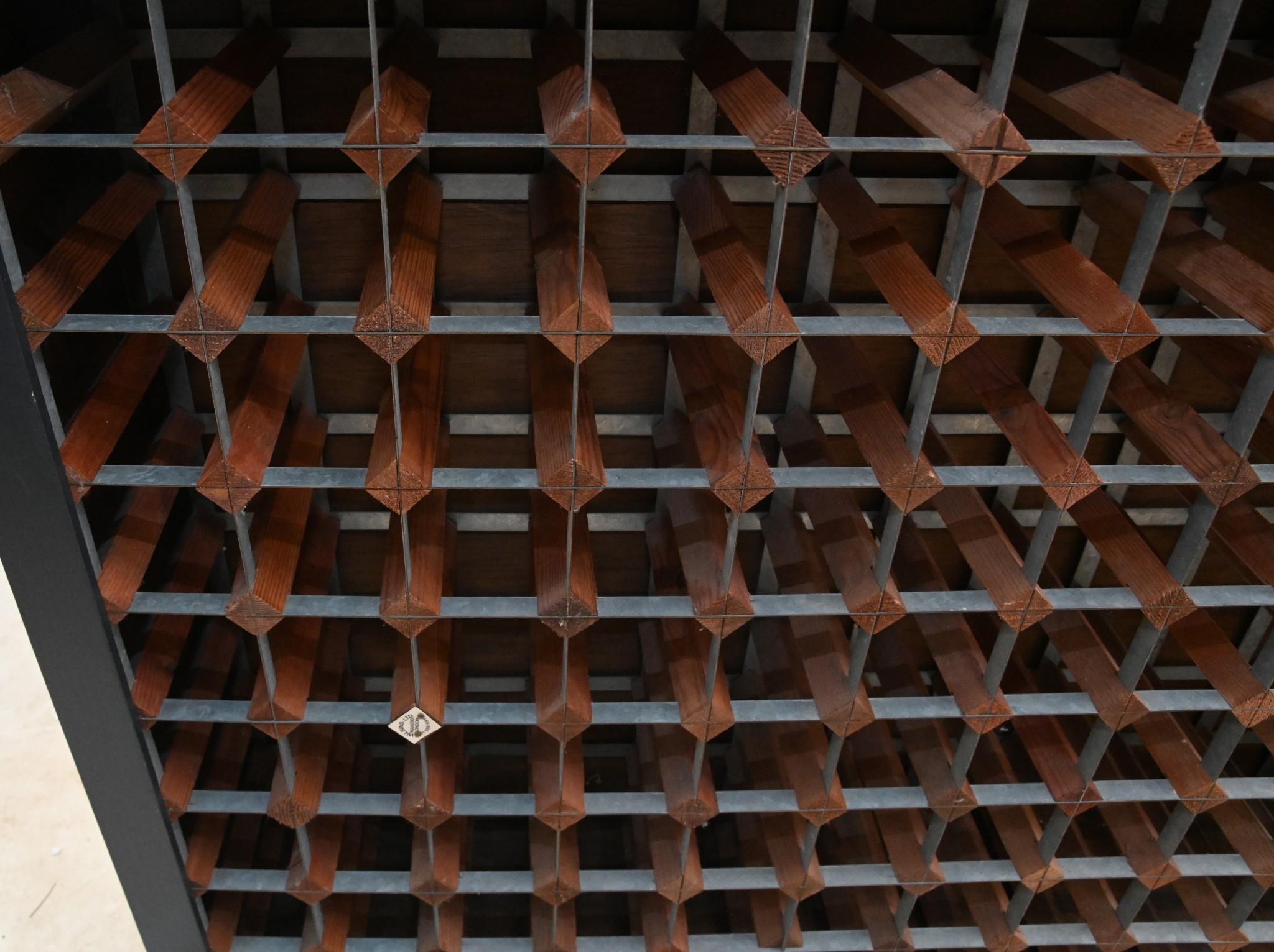 You are viewing a giant English wine rack
It holds 144 bottles so perfect for a cellar or a restaurant
Viewings available by appointment
Offered in great shape ready for home use right away
We ship to every corner of the planet - please get in touch