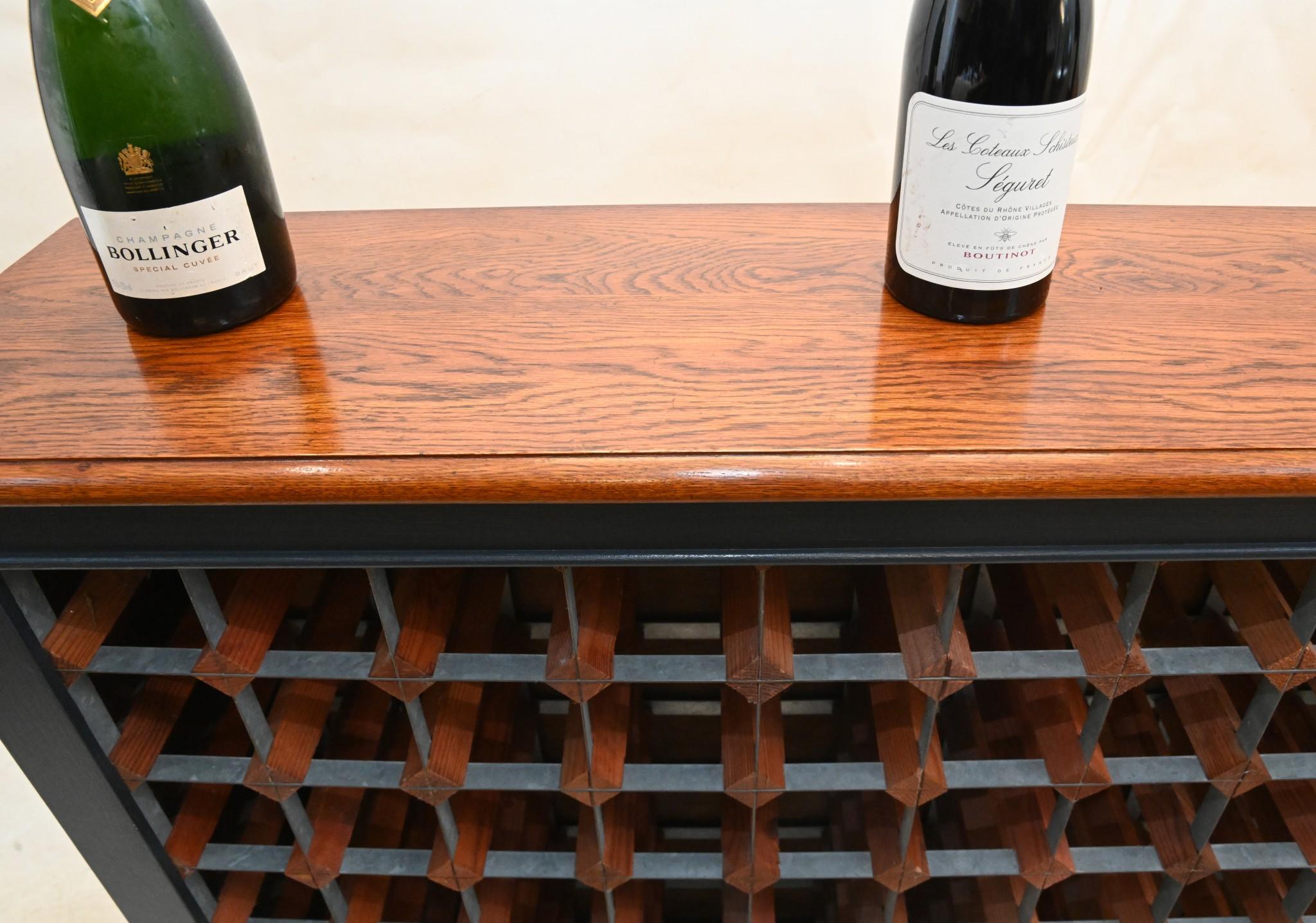 Giant Wine Rack 144 Bottles Mahogany Cellar 1