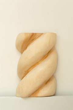 Giant Wood Babka Sconce by Di Fretto