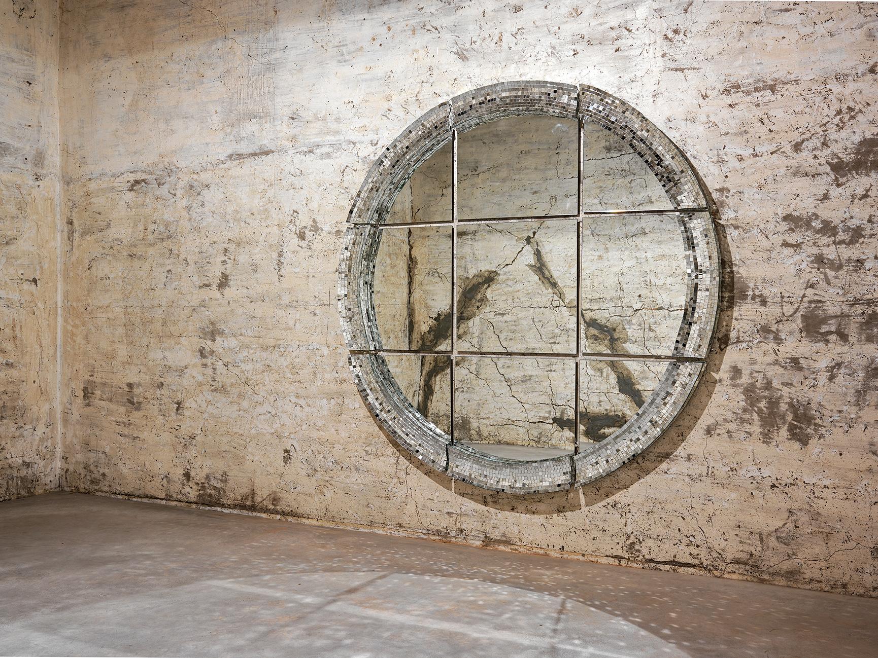 Modern Giantpond Mirror by Davide Medri