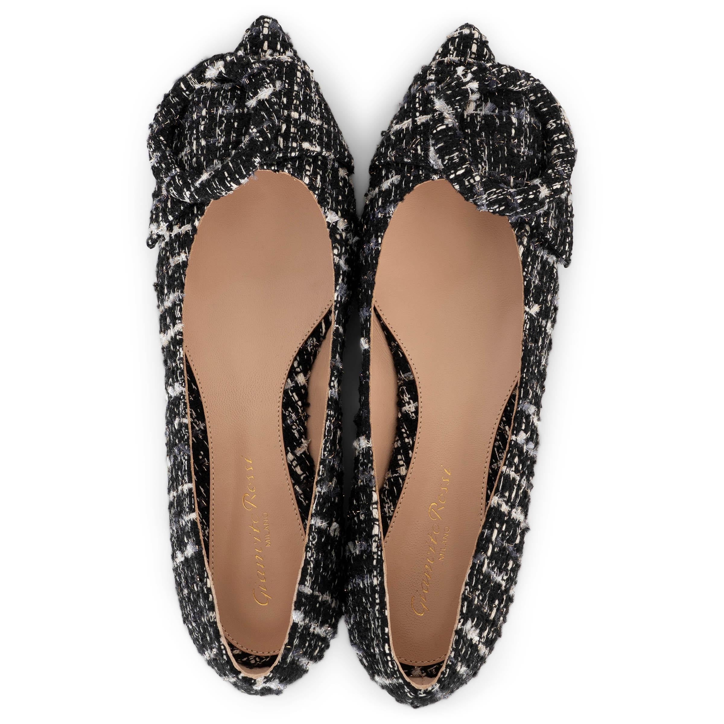 GIANVITO ROSSI noir 2024 VENEZIA BOUCLE Chaussures 36 Pour femmes en vente